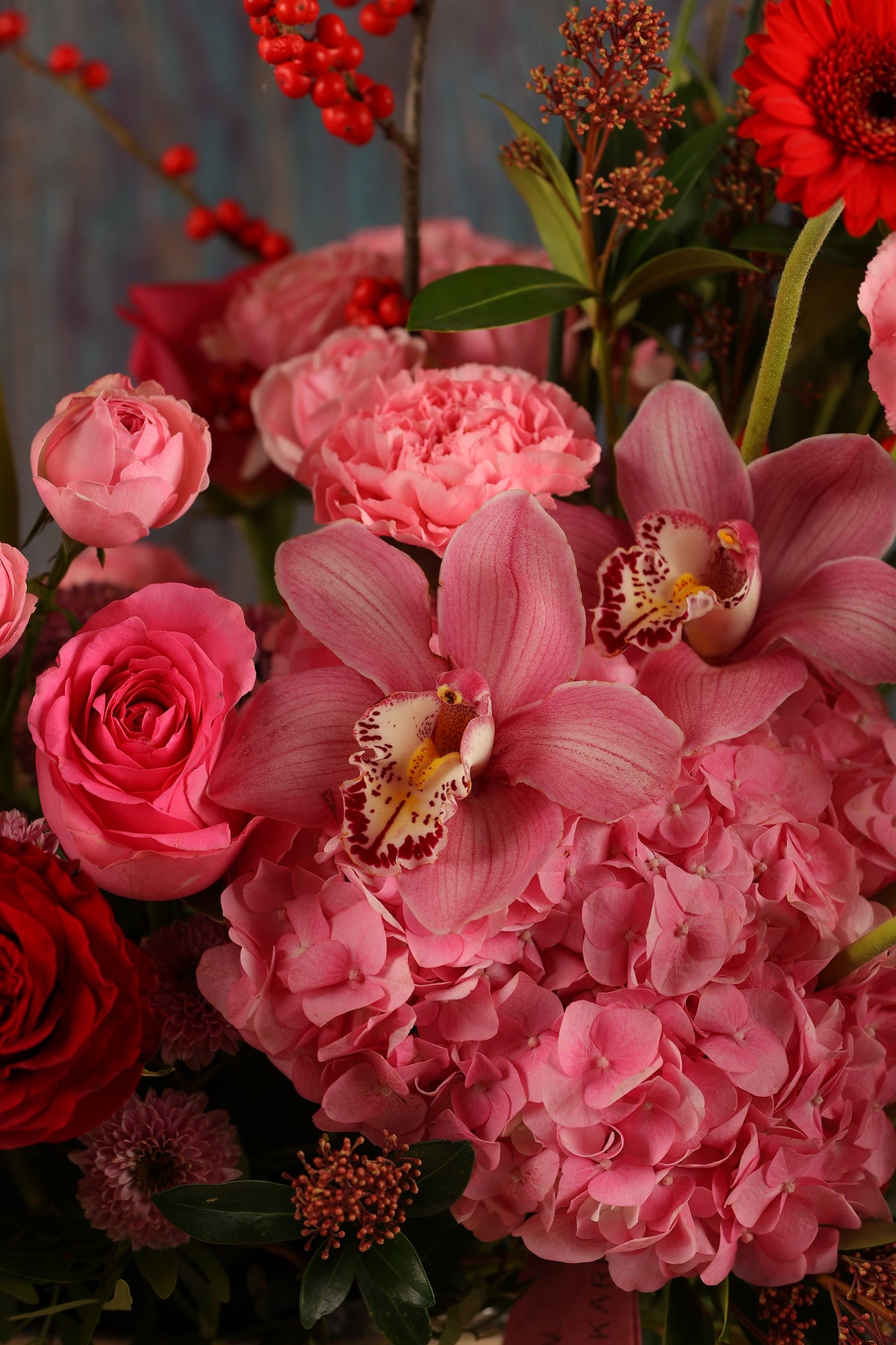 Ruby Romance Vase Arrangement