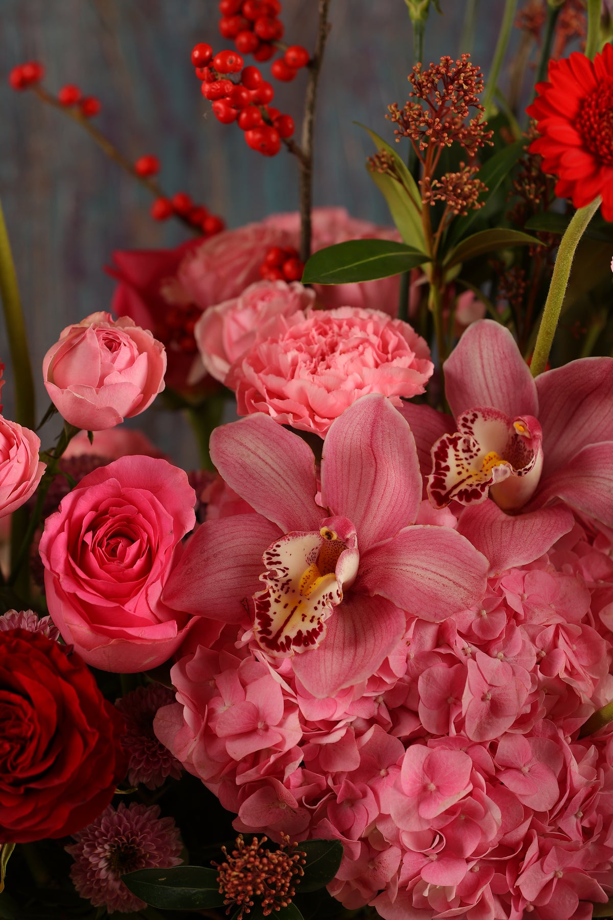 Ruby Romance Vase Arrangement