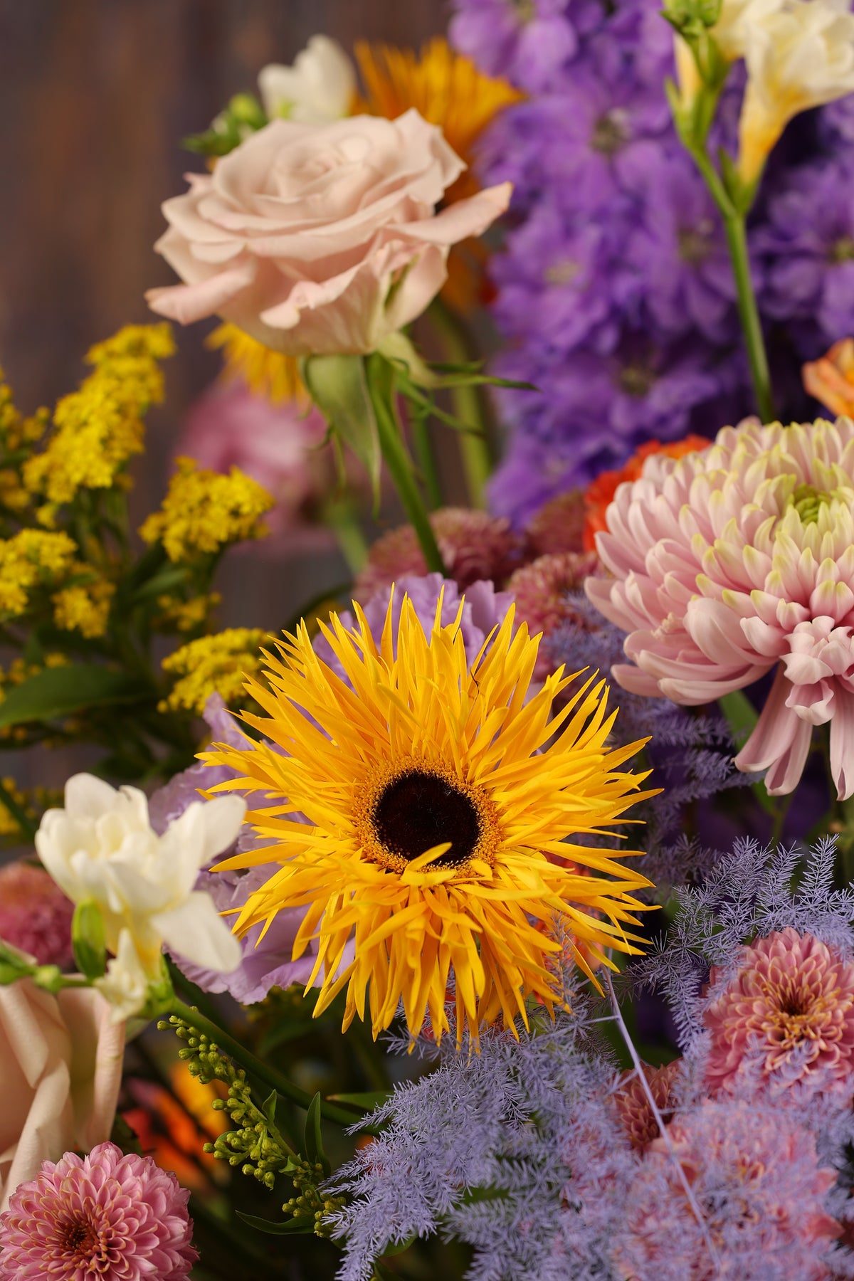 Sunlit Garden Vase Arrangement