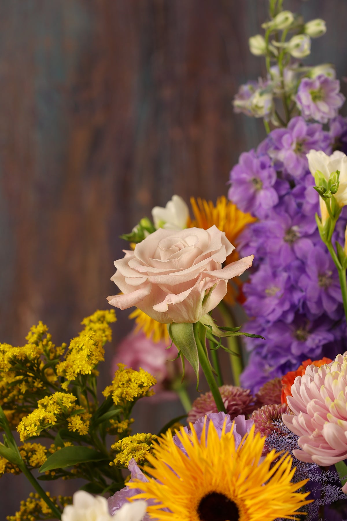 Sunlit Garden Vase Arrangement
