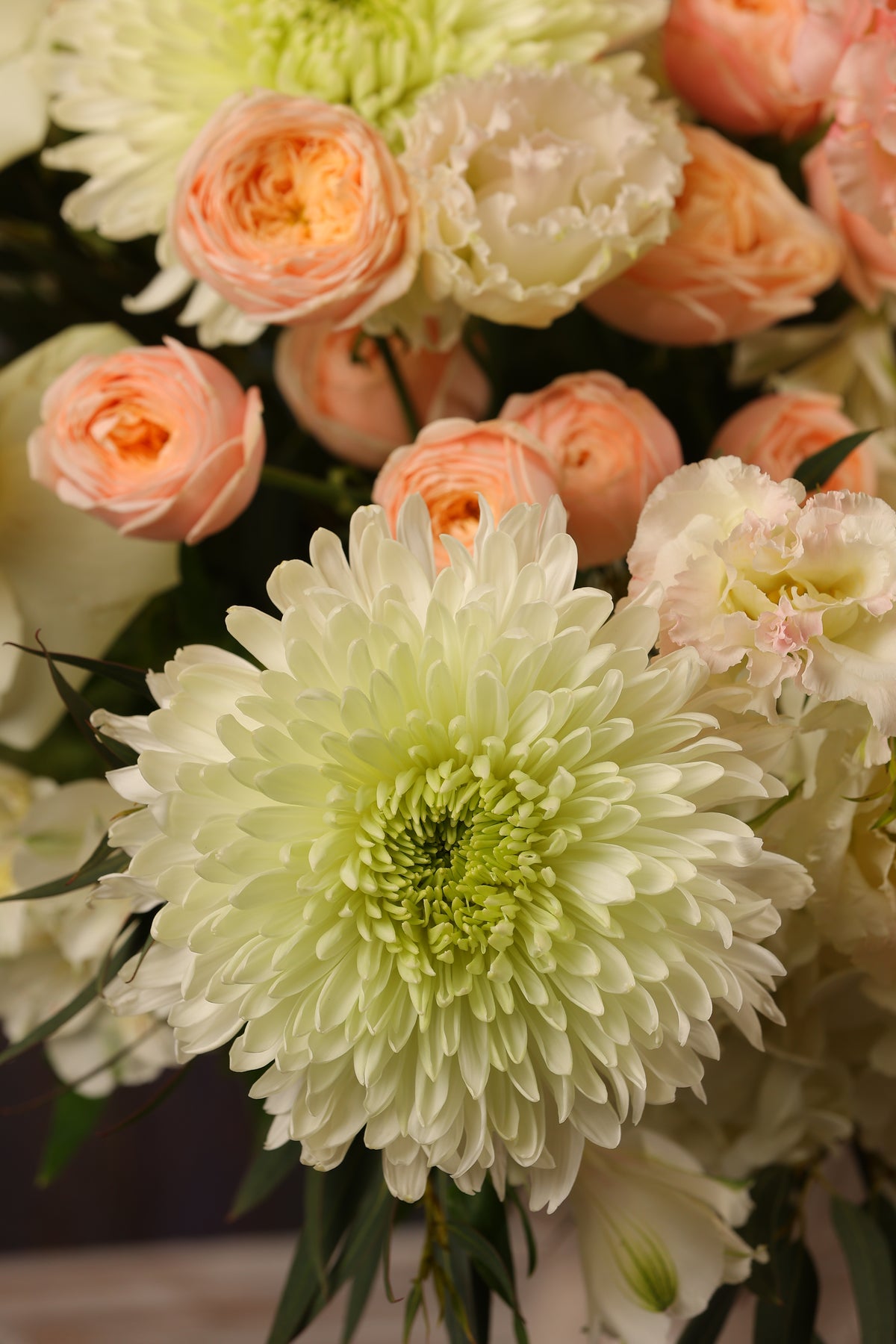 Blush Elegance Vase Arrangement