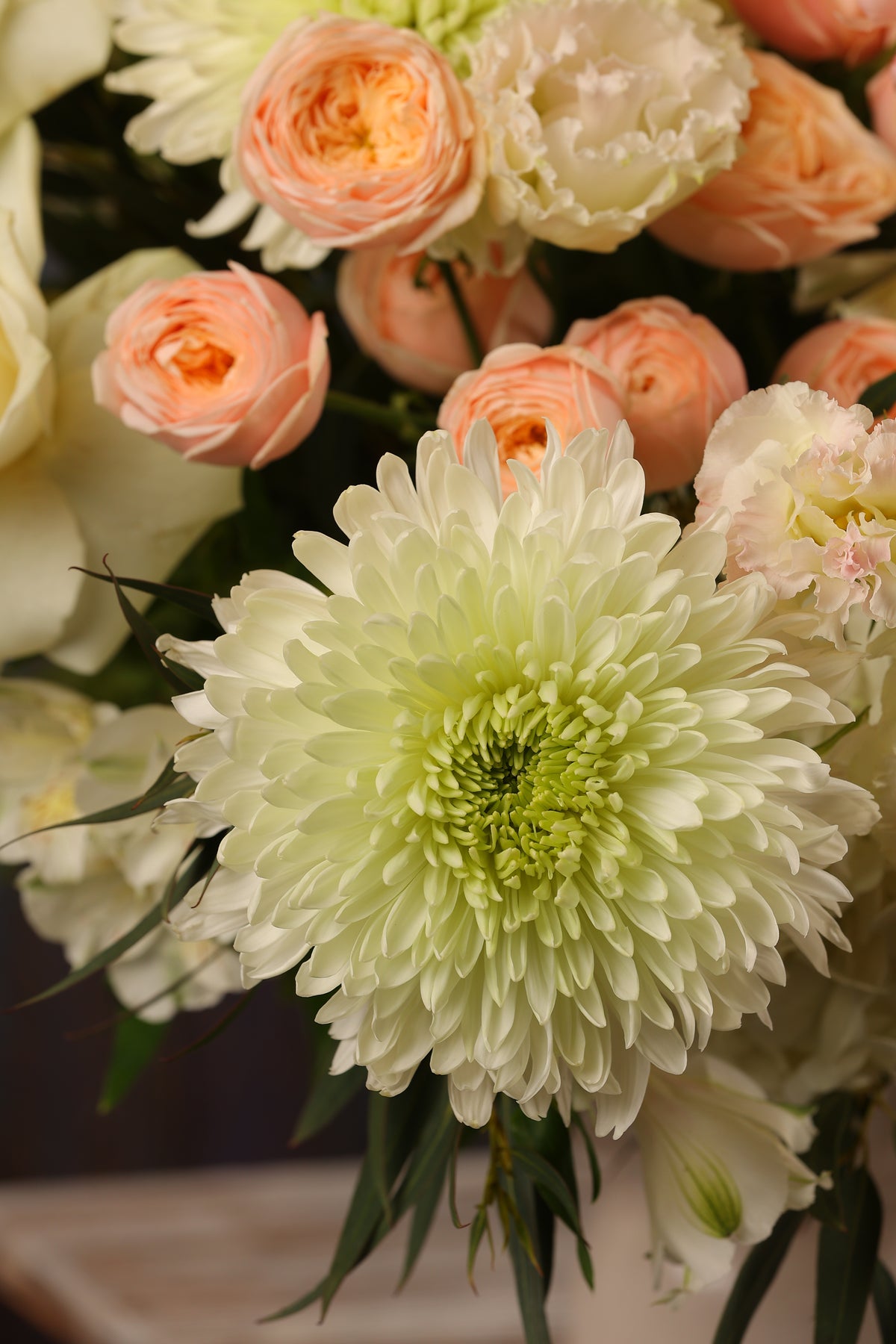 Blush Elegance Vase Arrangement