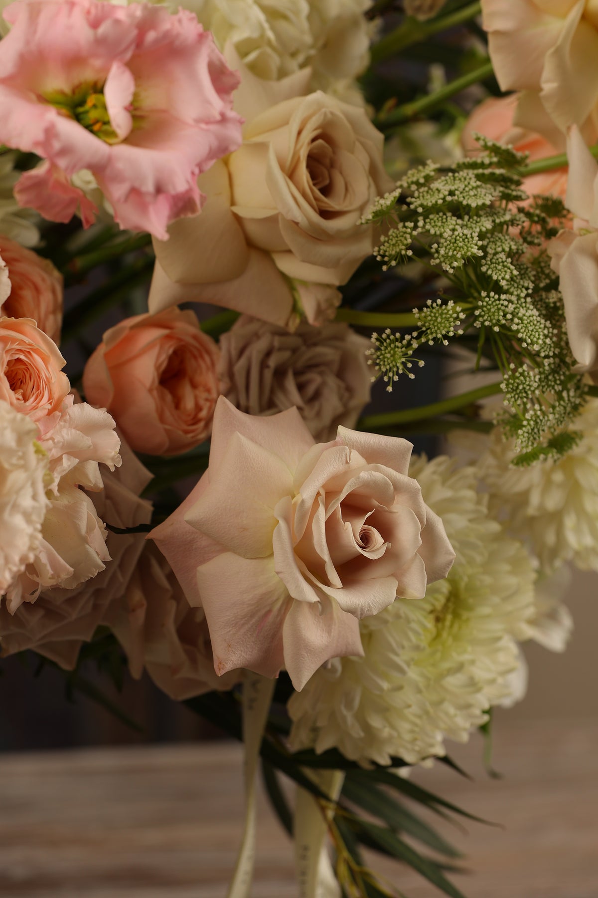 Blush Elegance Vase Arrangement