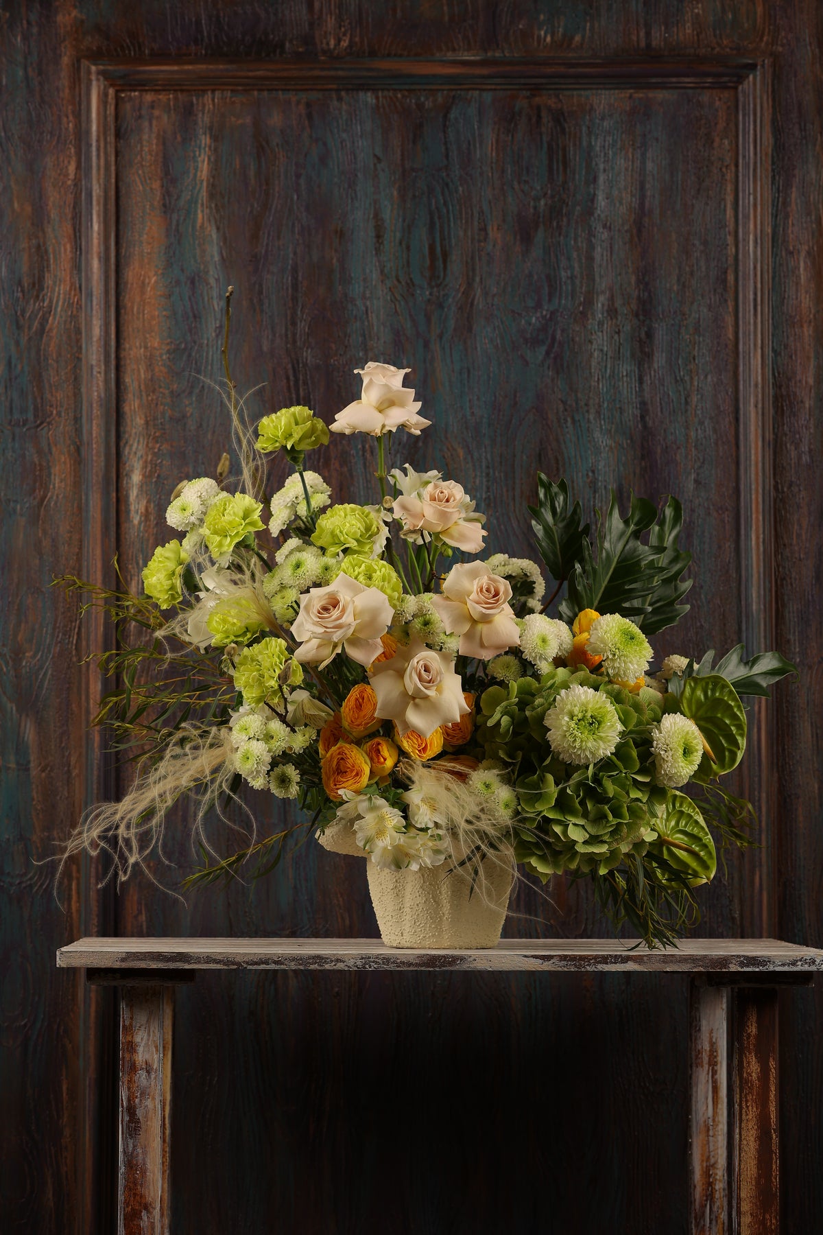 Citrus Grove Vase Arrangement