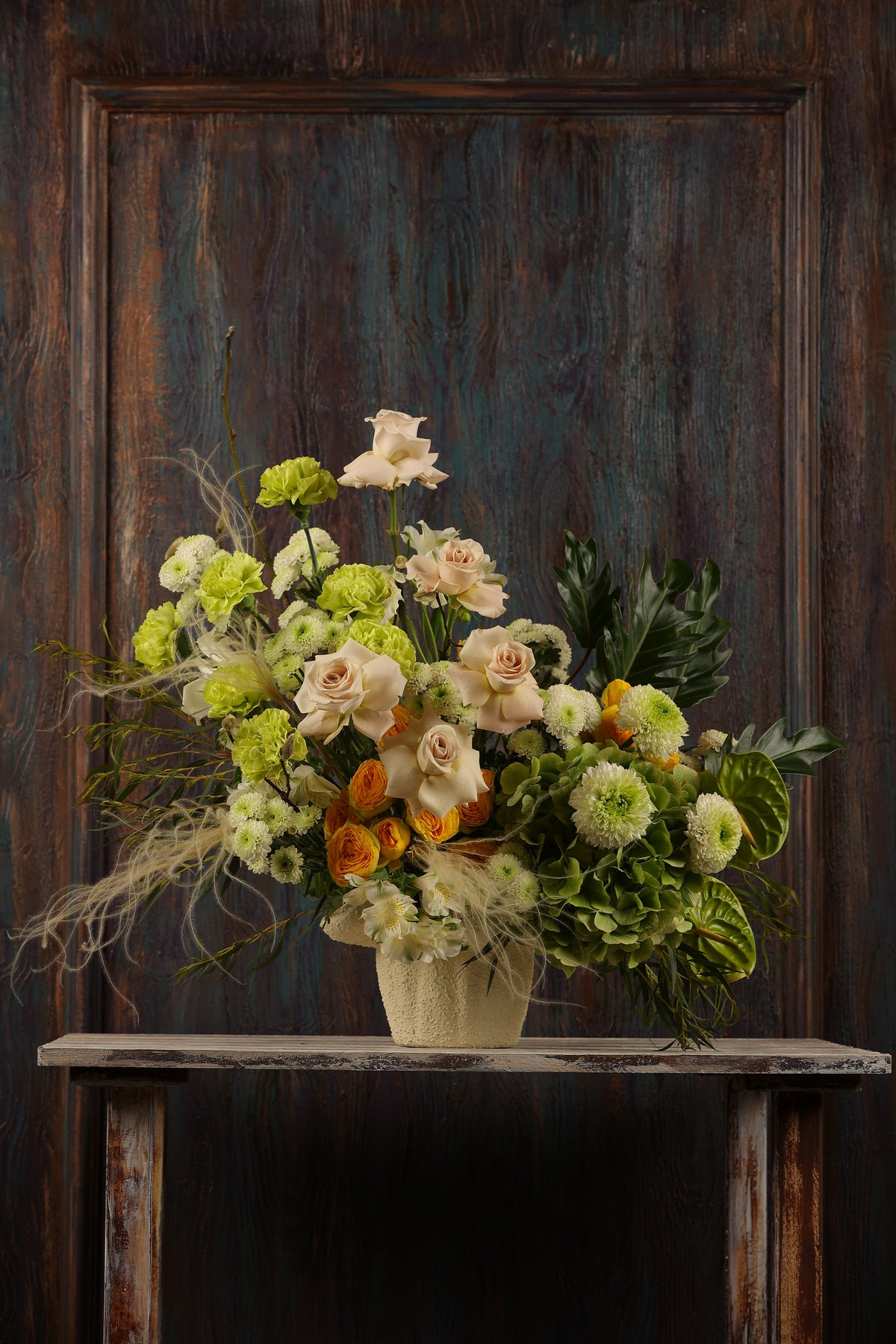 Citrus Grove Vase Arrangement