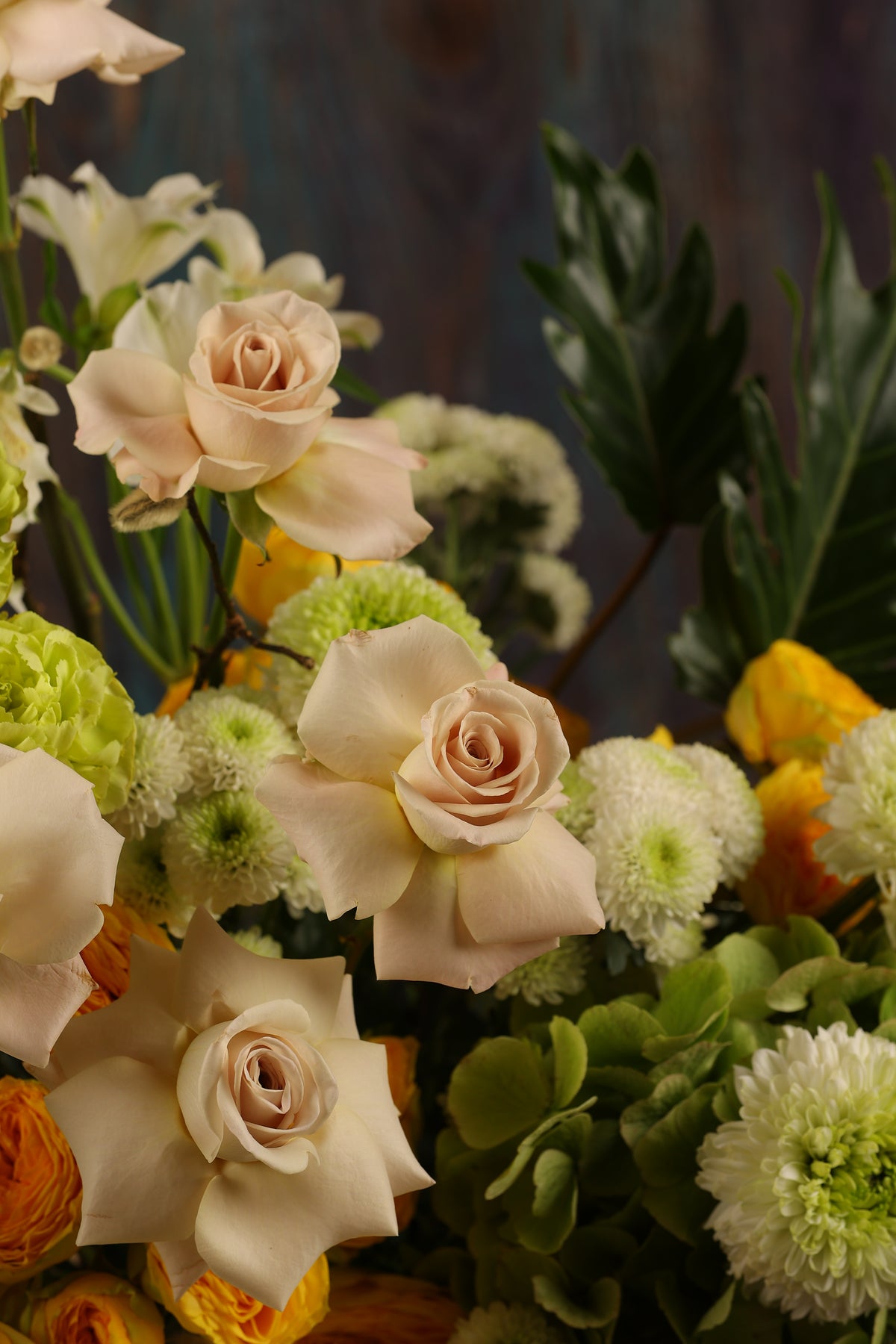 Citrus Grove Vase Arrangement