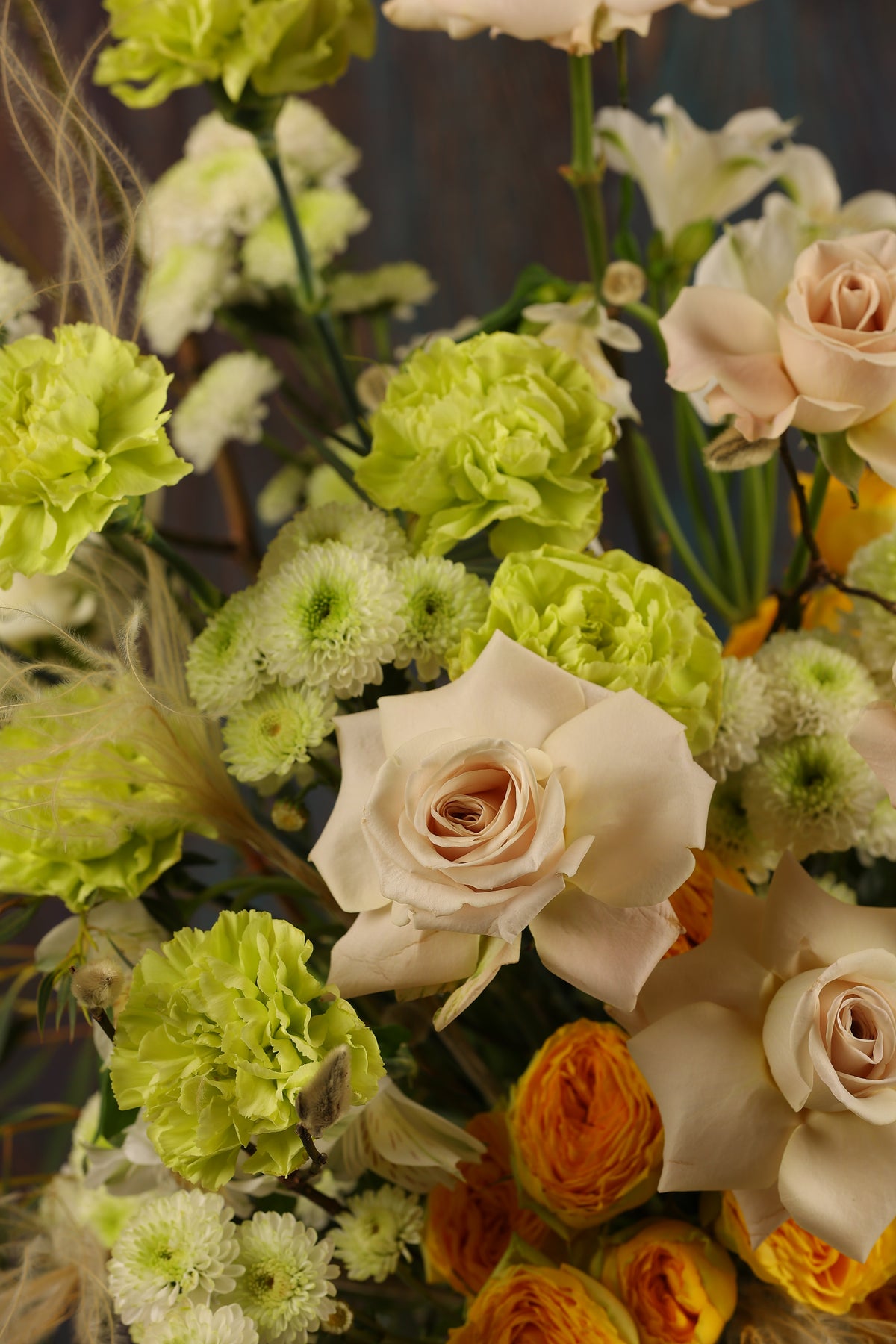 Citrus Grove Vase Arrangement
