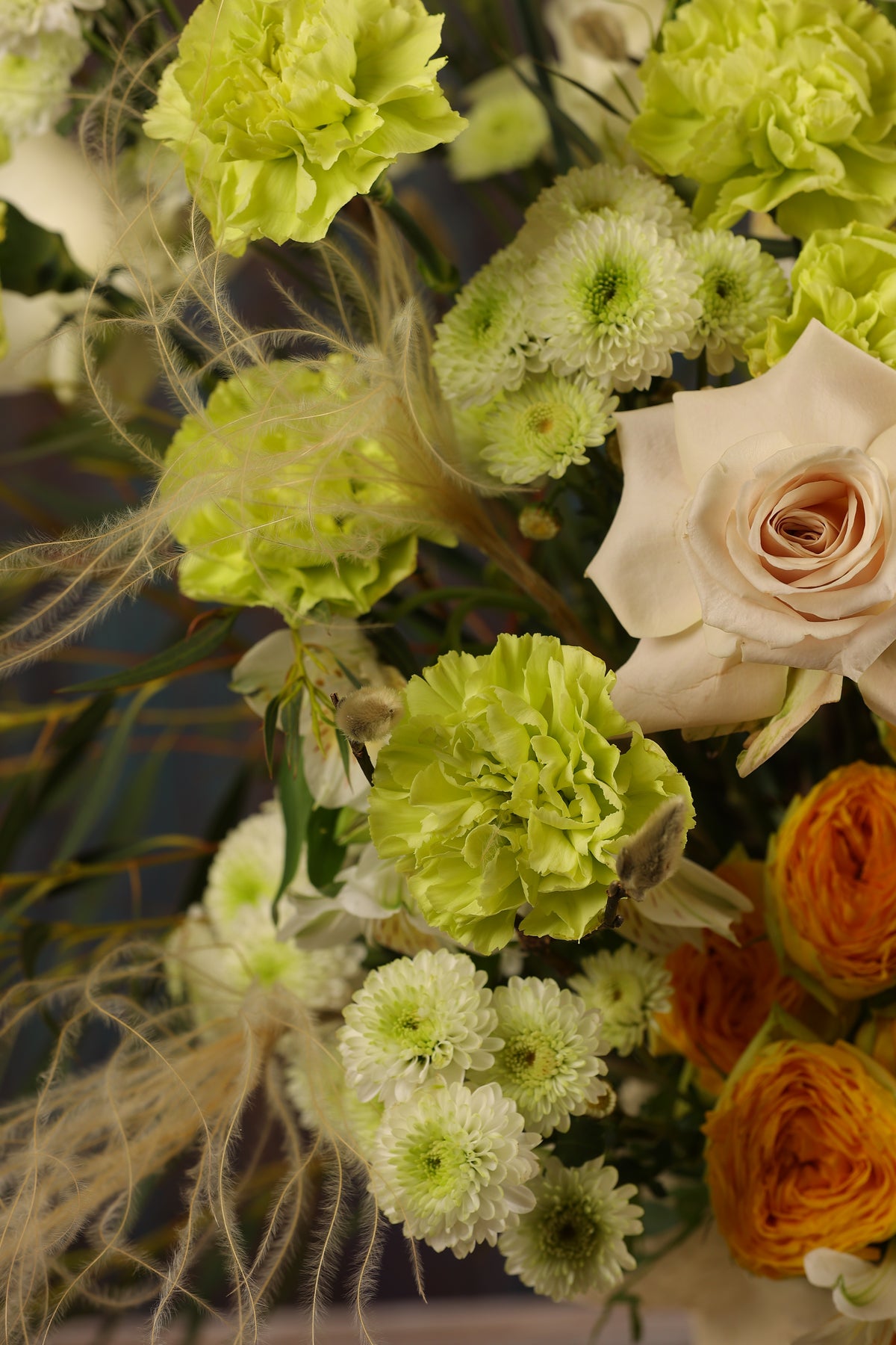 Citrus Grove Vase Arrangement