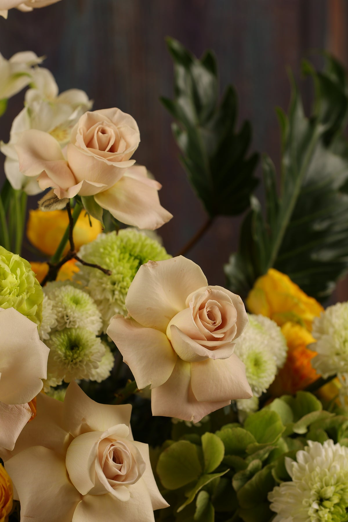 Citrus Grove Vase Arrangement