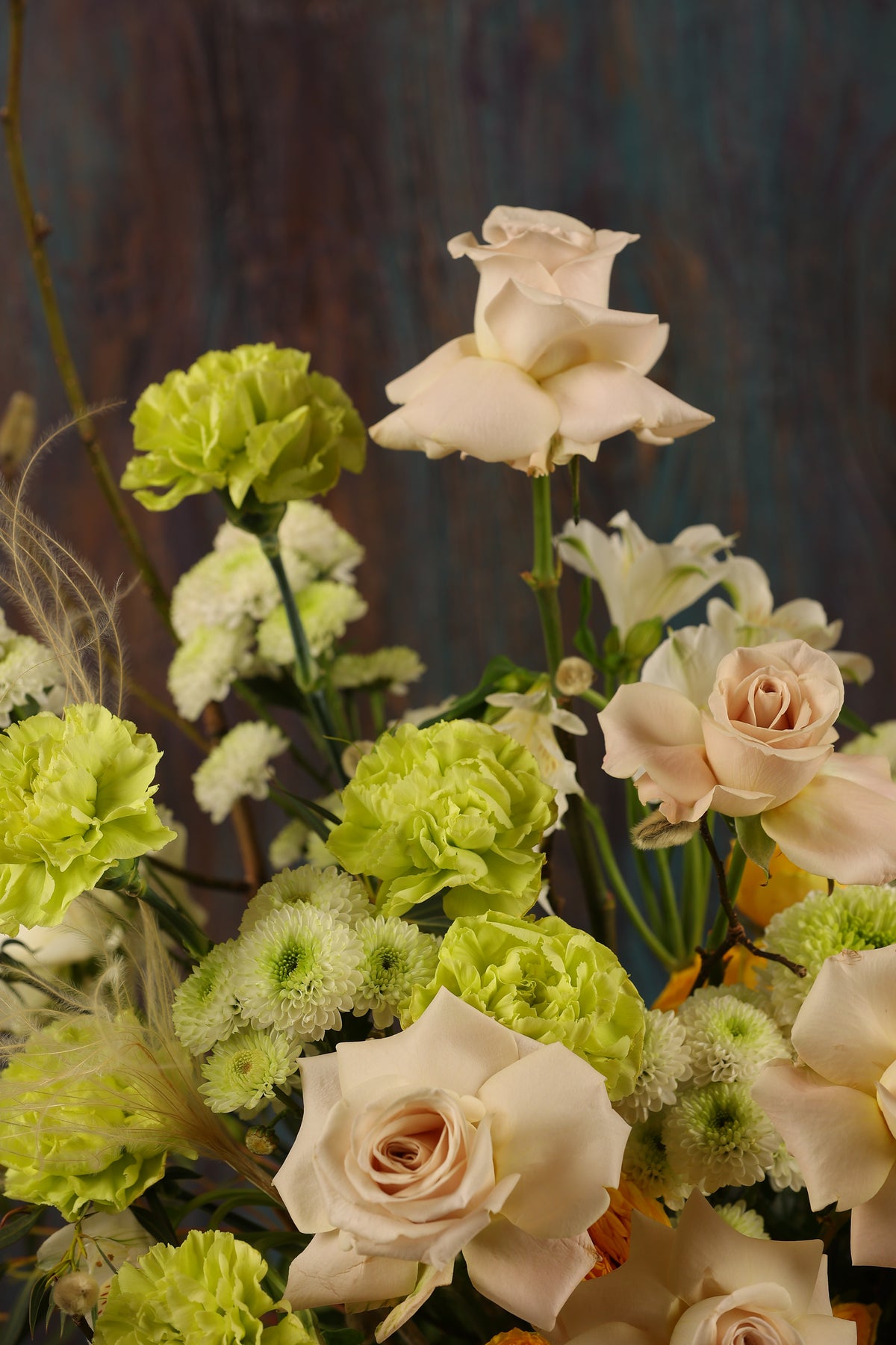 Citrus Grove Vase Arrangement