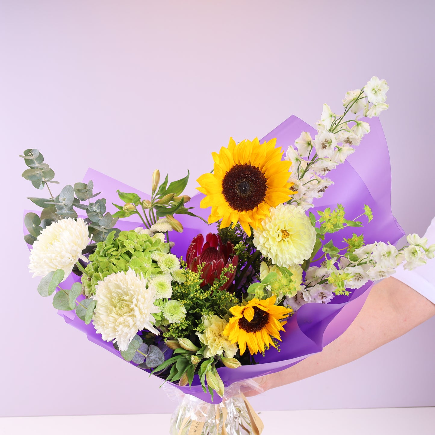 Golden Serenity Bouquet