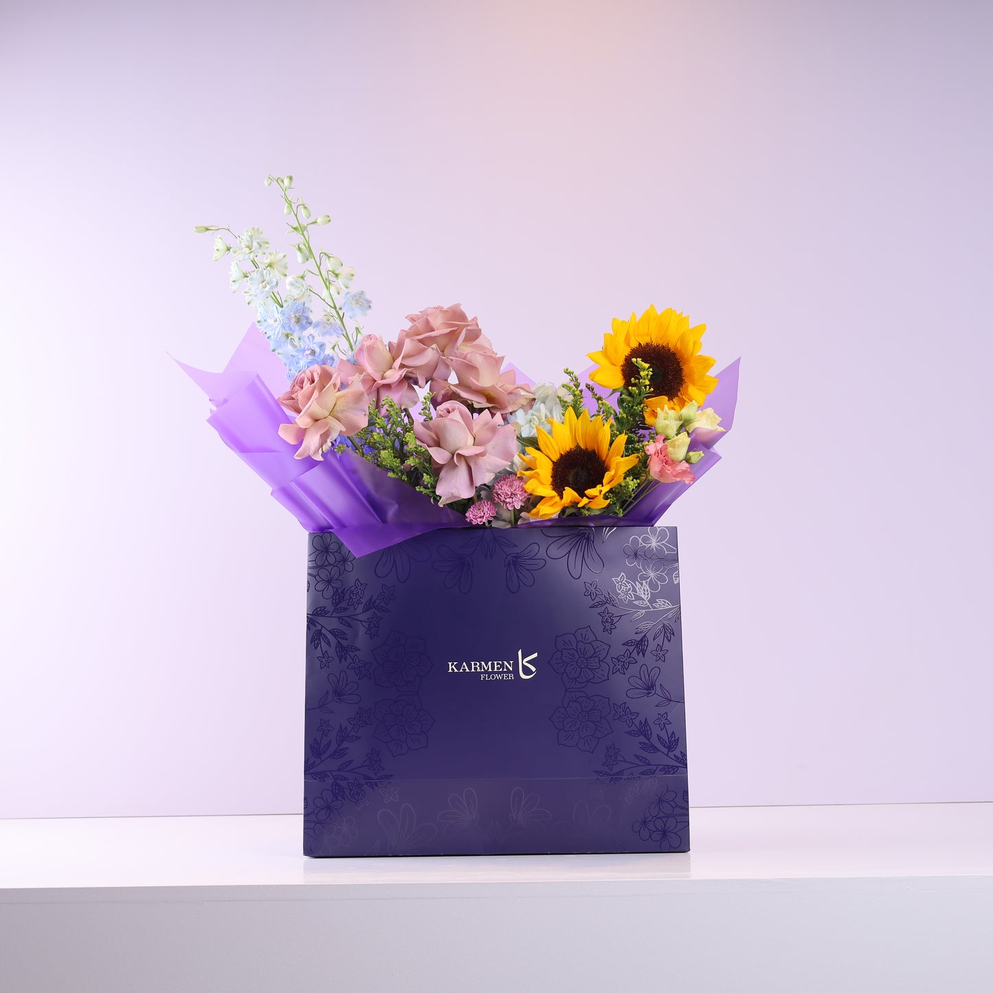 Lavender Dusk Bouquet