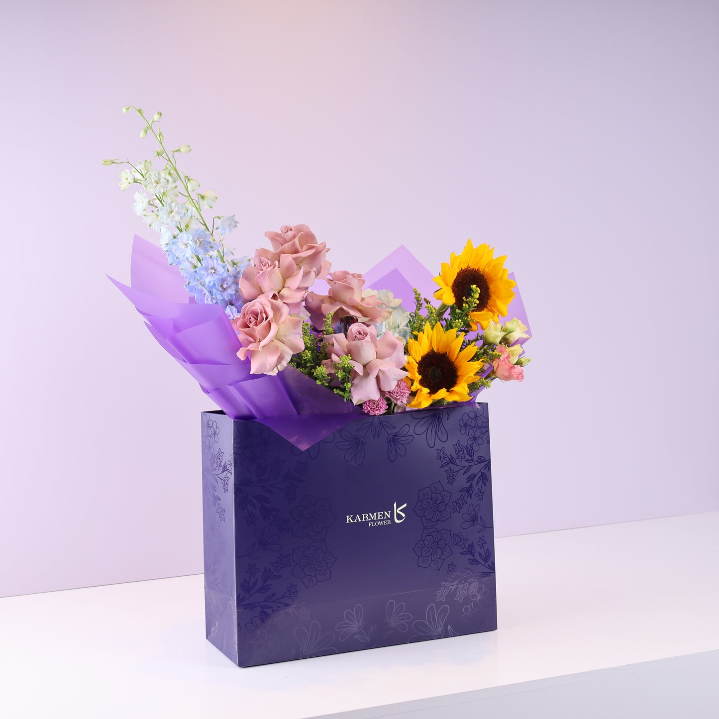 Lavender Dusk Bouquet