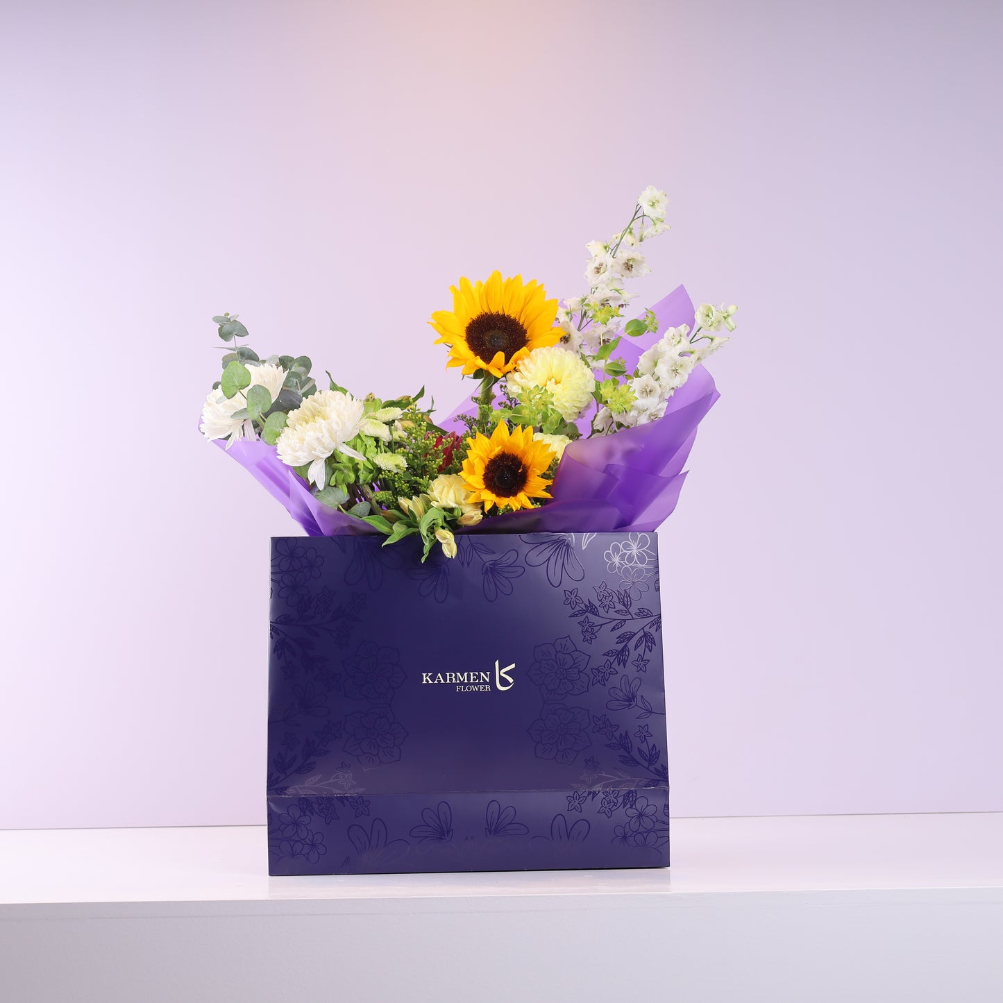 Golden Serenity Bouquet