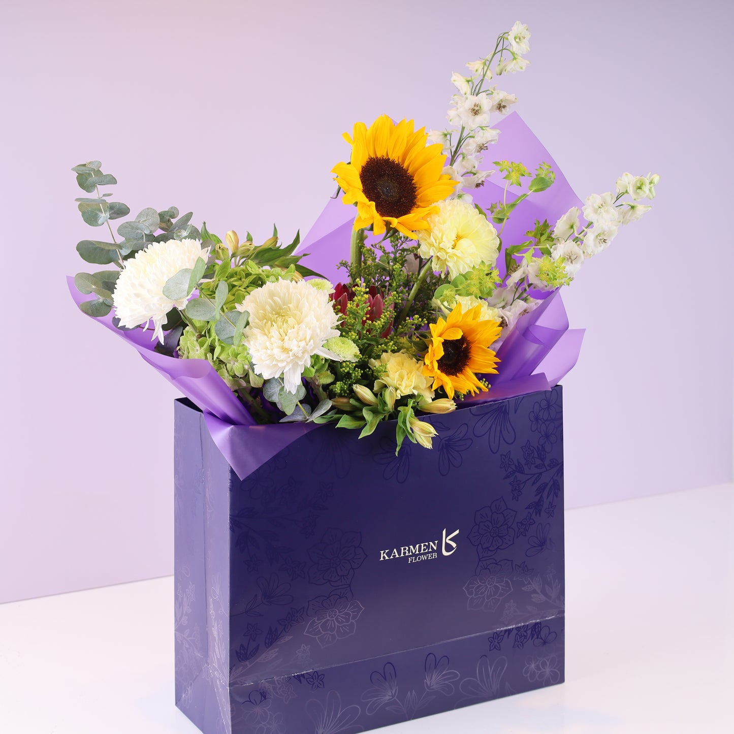 Golden Serenity Bouquet