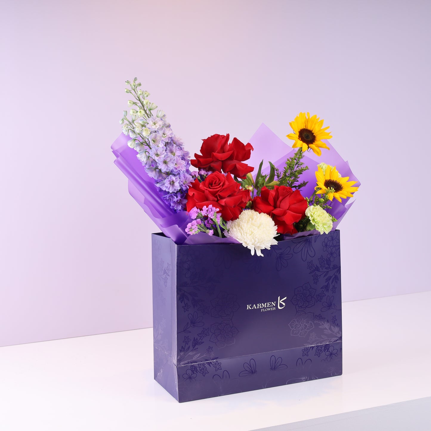 Vivid Bloom Bouquet