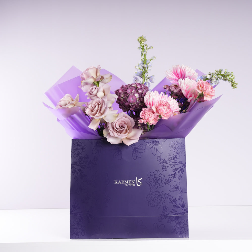 La Mauve Bouquet