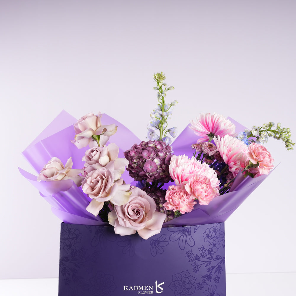 La Mauve Bouquet
