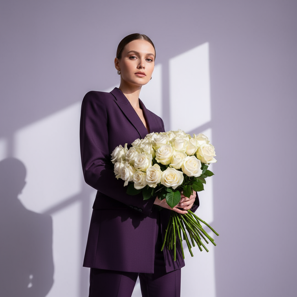 بنر بألوان هوية Karmen Flower