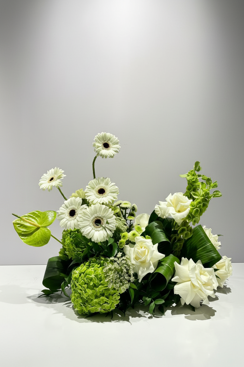 White arrangement 1